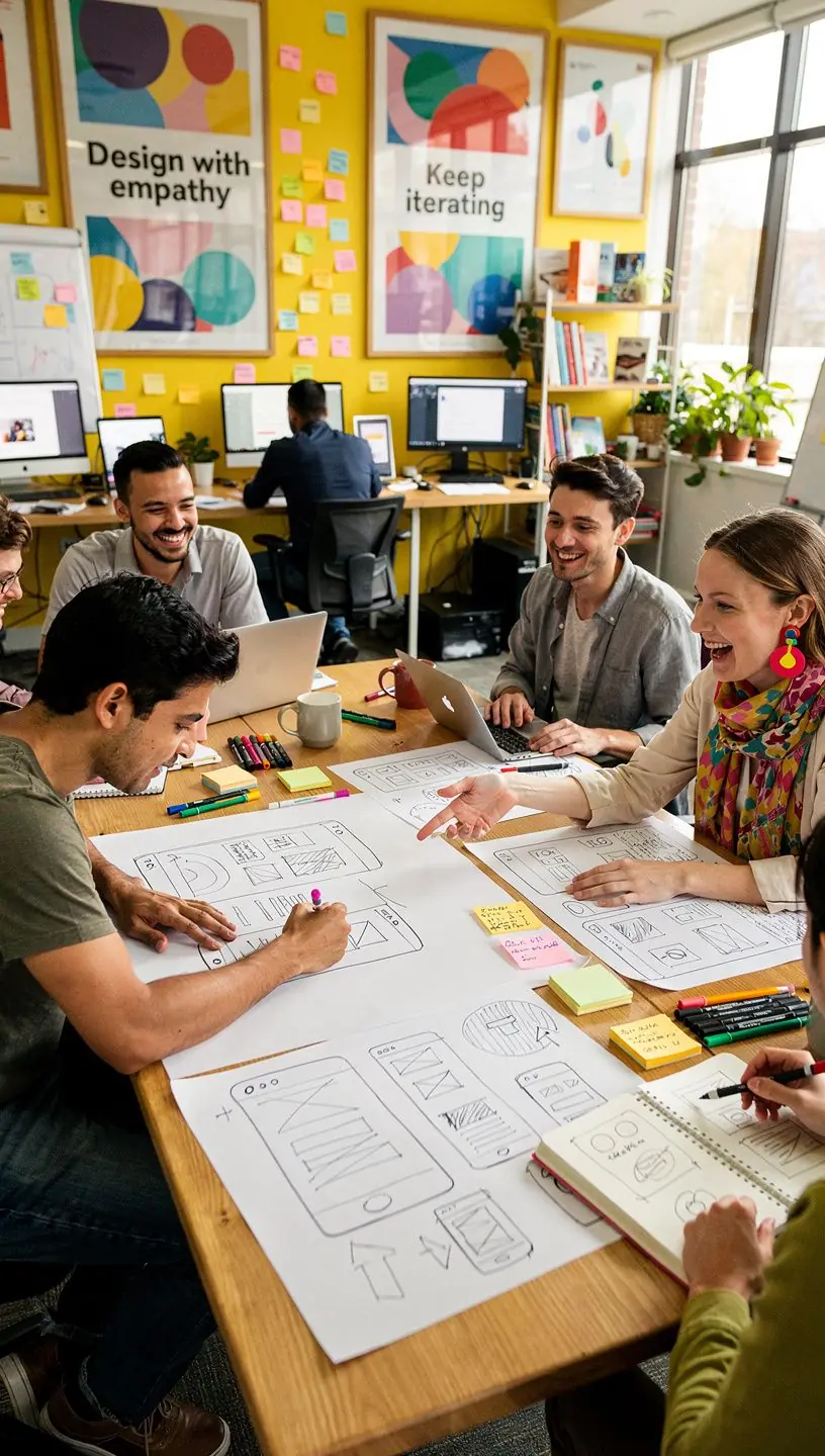 Effective call-to-action design enhancing user engagement